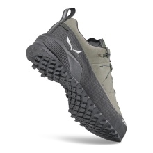 Salewa Wanderschuhe Wildfire Leather 2 GTX (Zustieg, Nubukleder, wasserdicht) grün/schwarz Damen