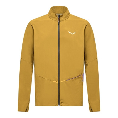 Salewa Softshelljacke Pedroc DST Light (leicht, atmungsaktiv) gelb Herren