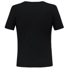 Salewa Sport-Shirt Fanes Pure Merino (2-Wege-Stretch, geruchsneutralsierend) schwarz Damen