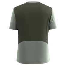 Salewa Sport-Tshirt Puez Hybrid Dry'Ton (hoher Feuchtigkeitstransport) grün Herren