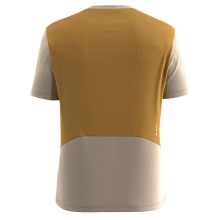 Salewa Sport-Tshirt Puez Hybrid Dry'Ton (hoher Feuchtigkeitstransport) sandbraun Herren