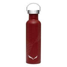 Salewa Trinkflasche Aurino Edelstahl (leicht, robuste Material) 750ml weinrot