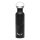 Salewa Trinkflasche Aurino Edelstahl (leicht, robuste Material) 750ml schwarz/weiss