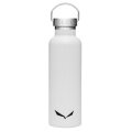 Salewa Trinkflasche Valsura Insulated Edelstahl (doppelwandige Isolierung, hält stundenlang kalt/heiss) 650ml weiss
