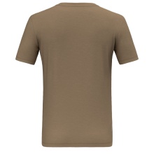 Salewa Sport-Tshirt Eagle Minilogo Merino (weich, leicht) sandbraun Herren