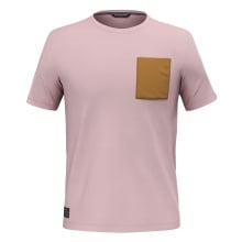 Salewa Freizeit-Tshirt Fanes Secret Poem Merino (4-Wege-Stretch, geruchsneutralsierend) pink Herren
