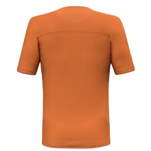 Salewa Sport-Tshirt Puez Sporty Dry (schnelltrocknend, 4-Wege-Stretch, geruchsneutralsierend) orange Herren