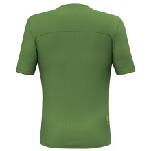 Salewa Sport-Tshirt Puez Sporty Dry (schnelltrocknend, 4-Wege-Stretch, geruchsneutralsierend) grün Herren