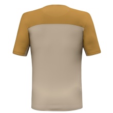 Salewa Sport-Tshirt Puez Sporty Dry (schnelltrocknend, 4-Wege-Stretch, geruchsneutralsierend) sandbraun/braun Herren