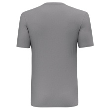 Salewa Sport-Tshirt Pure Space Sheep Merino (4-Wege-Stretch, geruchsneutralsierend) alloygrau Herren