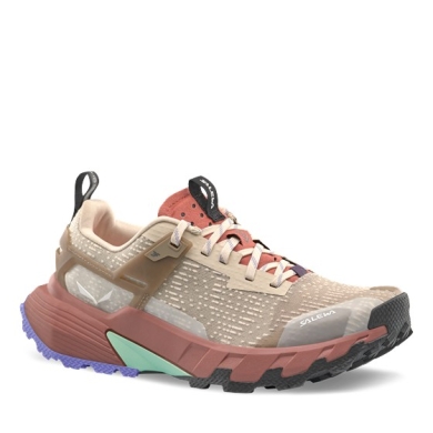 Salewa Wanderschuhe Pedroc 2 (Speed-Hiking) beige/rot Damen