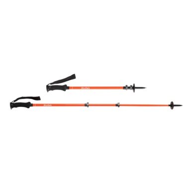 Salewa Wanderstöcke Puez Aluminum Pro Poles (Teleskopstocke, leicht, höhenverstellbar) orange - 2 Stück