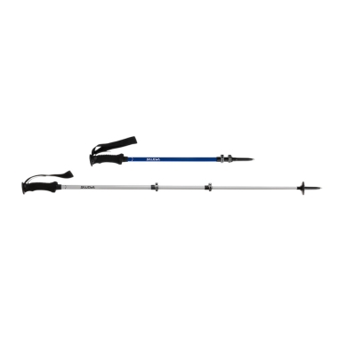 Salewa Wanderstöcke Puez Aluminum Pro Poles (Teleskopstocke, leicht, höhenverstellbar) weiss/blau - 2 Stück