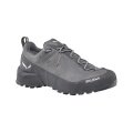 Salewa Wanderschuhe Wildfire Leather 2 GTX (Zustieg, Nubukleder, wasserdicht) grau/schwarz Herren