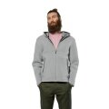 Salewa Wolljacke Fanes Sarner Full-Zip (aus alpinem Wollstrick, warm) silber/grau melange Herren