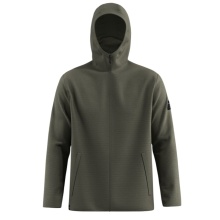 Salewa Wolljacke Fanes Sarner Full-Zip (aus alpinem Wollstrick, warm) dunkelgrün melange Herren