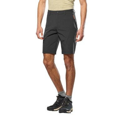 Salewa Softshell-Wanderhose Puez Talveno DST (4-Wege-Stretch, schnelltrocknend) kurz schwarz Herren