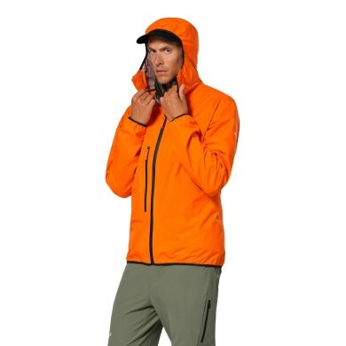 Salewa Softshelljacke Agner 3 PTX 3L (winddicht, wasserdicht, komprimierbar) orange Herren
