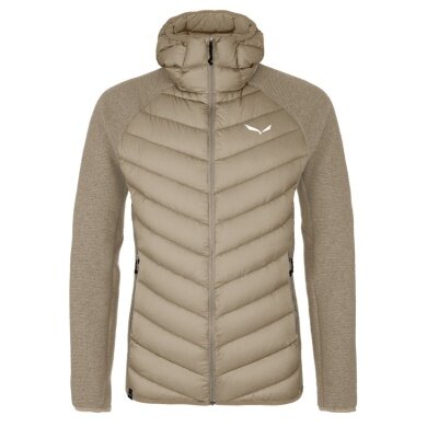 Salewa Isolations-Winterjacke Fanes Sarner (Daune, Sarner Wolle) beige/braun Herren