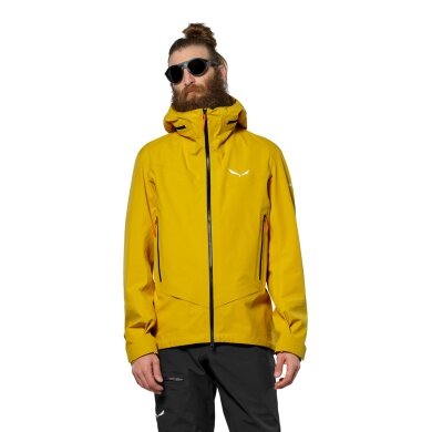Salewa Wander-Hardshelljacke Ortles GTX 3L EPE (wasserdicht, winddicht) gold Herren