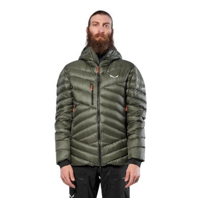 Salewa Daunenjacke Ortles Medium 3 RDS (warm, wasser-windabweisend, komprimierbar) grün Herren