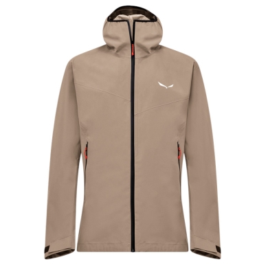 Salewa Wanderjacke Puez Gore-Tex 3-Lagen EPE (Hardshelljacke, winddicht, wasserdicht) sandbraun Herren