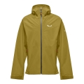 Salewa Trekking-Wanderjacke Puez Powertex (2,5-Lagen Hardshelljacke, wind- und wasserdicht) olive oil Herren