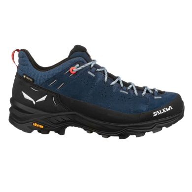 Salewa Wanderschuhe Alp Trainer 2 GTX (Alpine, Wildleder, wasserdicht) denimblau/schwarz Damen