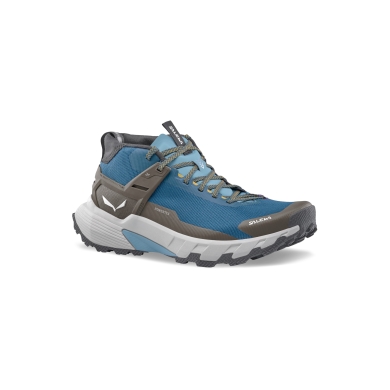 Salewa Wanderschuhe Pedroc 2 MID PTX (Speed-Hiking, wasserdicht) blau/grau Herren