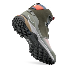 Salewa Wanderschuhe Puez 2 Mid Powertex (Trekking, wasserdicht, atmungsaktiv) olivegrün/bunt Damen