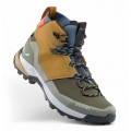 Salewa Wanderschuhe Puez 2 Mid PTX (Trekking, wasserdicht) gold/grün Herren