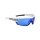 Salice Sonnenbrille Radbrille 016RW (Glasscheibe: Hydrophobic RW Blau) weiss/blau - 1 Brille