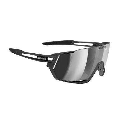 Salice Sonnenbrille Radbrille 029RW (Glasscheibe: Hydrophobic RW Silber) schwarz/silber - 1 Brille