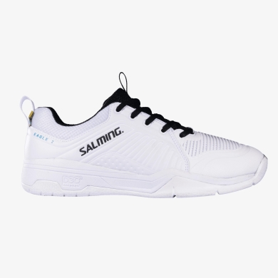 Salming Hallen-Indoorschuhe Eagle 2 Stabilität/Komfort 2023 weiss/schwarz Herren