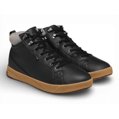Saola Alltag-Winterschuhe Bergen Waterproof Warm (Leder, wasserdicht) schwarz/tobacco Herren