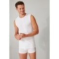 Schiesser Tank-Top 95/5 Rundhals (95% Baumwolle) Unterwäsche weiss Herren - 2er Pack