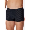 Schiesser Boxershorts Long Life Soft 174646 blau/schwarz gestreift Herren - 1 Stück