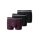 Schiesser Unterwäsche Boxershorts 95/5 Organic Cotton schwarz/rot gemustert Herren - 3 Stück