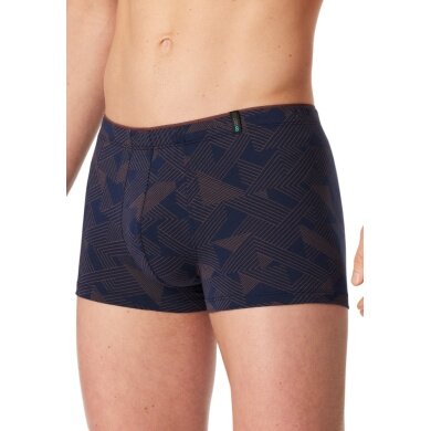 Schiesser Unterwäsche Boxershorts Long Life Soft Shorts Modal gemustert havanna braun - 1 Stück
