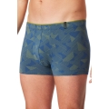 Schiesser Unterwäsche Boxershorts Long Life Soft Shorts Modal gemustert grasgrün - 1 Stück