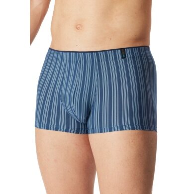 Schiesser Boxershorts Long Life Soft 183146 atlantikblau gestreift Herren - 1 Stück