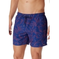 Schiesser Badehose Webware gemustert blau/rot Herren