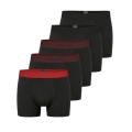 Schiesser Unterwäsche Boxershorts 95/5 Organic Cotton Webgummibund mehrfarbig schwarz Herren - 5 Stück