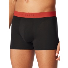 Schiesser Unterwäsche Boxershorts 95/5 Organic Cotton Webgummibund mehrfarbig schwarz Herren - 5 Stück