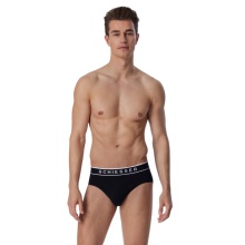 Schiesser Unterwäsche Slip Rio Organic Cotton Webgummibund 95/5 schwarz Herren - 5 Stück