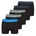 Schiesser Unterwäsche Boxershorts 95/5 Organic Cotton Webgummibund schwarz Herren - 5 Stück