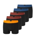 Schiesser Unterwäsche Boxershorts 95/5 Organic Cotton Webgummibund schwarz Herren - 5 Stück