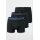 Schiesser Unterwäsche Boxershorts 95/5 Organic Cotton Webgummibund schwarz Herren - 3 Stück