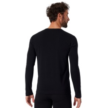 Schiesser Unterwäsche Langarmshirt Organic Cotton Rundhals 95/5 - schwarz Herren