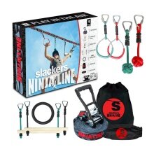 Slackers Ninja Line Starter (Fitness-Garten-Parkour zum Spielen und Trainieren) - 1 Set